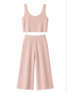 SKIMS Pink 2pc Lounge Set Valentines Day Collection 2XL/3XL